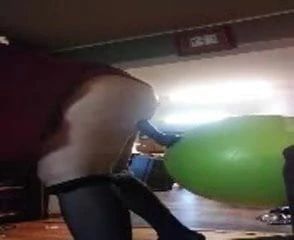 Sissy Zhoe Shoves a huge dildo up her ass