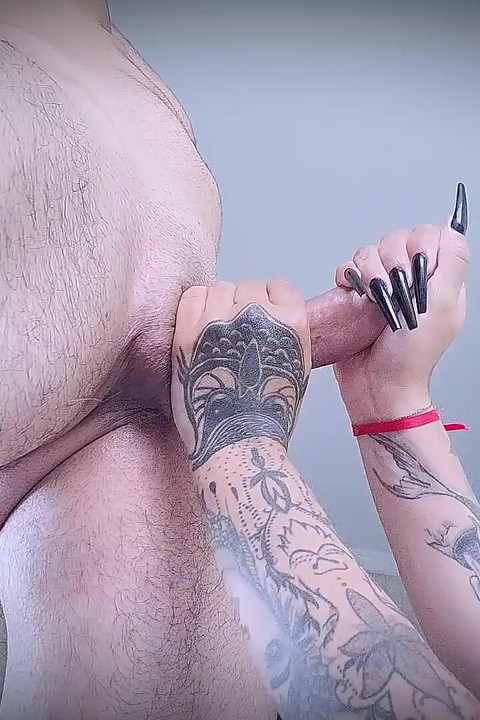 Teasing and Edging, Thick Cock, Load of Several Cum, Post Orgasms