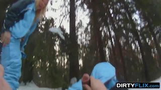 Dirty Flix - Jessy Brown - garota do snowboarder adora pau