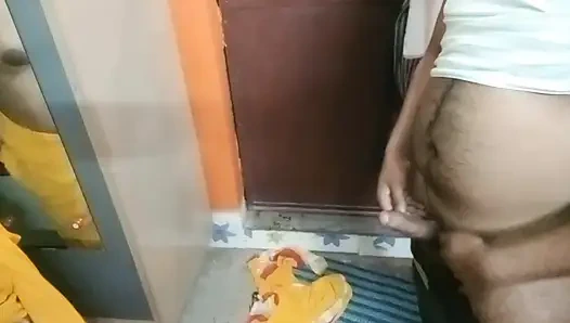 Bhabhi ji ke sath masti karte hue.