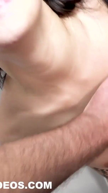 Thrilling moment from "MARRY (25) HER FIRST BLOWJOB IN FRONT OF THE CAMERA"