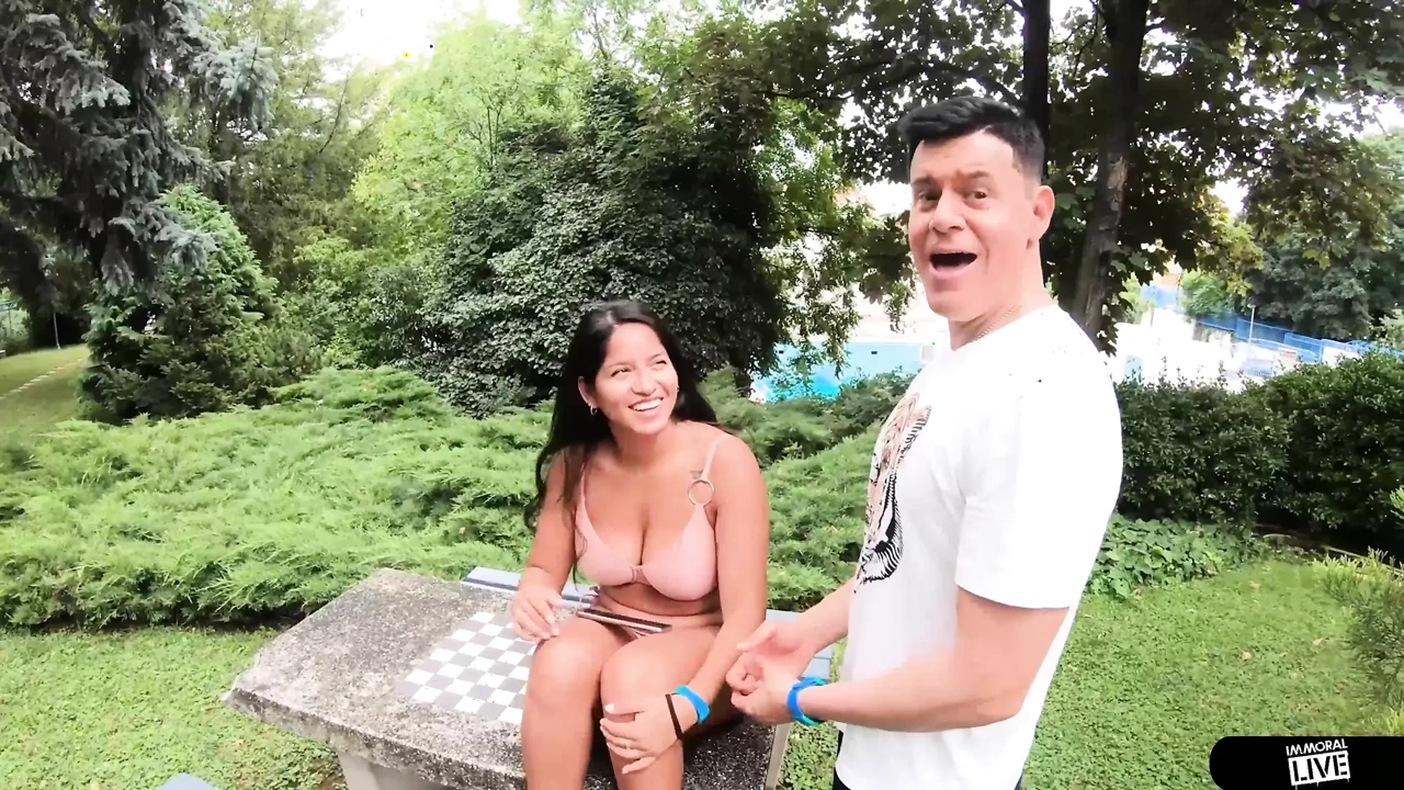 Dirty Old Man’s Rimming Threesome W Cheerleaders From Beaver University Serina Gomez & Katarina Rina– – Immoral Live 4k