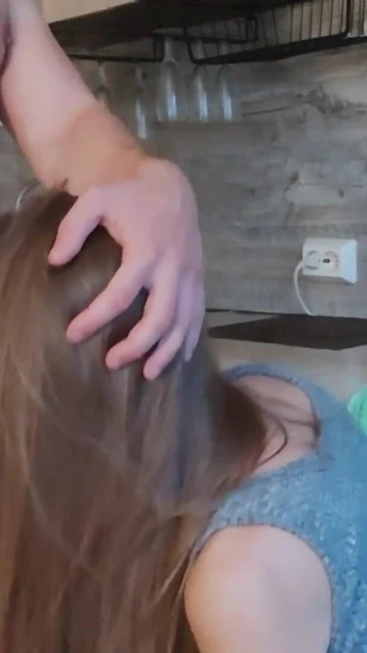 Captivating moment from "My pussy is stretched by his cock and hands"