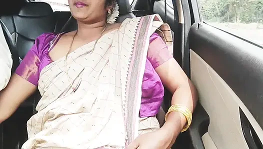 Telugu üvey anne üvey oğlu gor sex Telugu edepsiz konuşmalarla sürüş yapıyor.