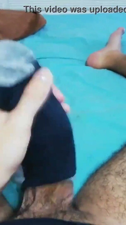Jerking off and cum shot inside of a sock - Camilo Brown | Clip 1