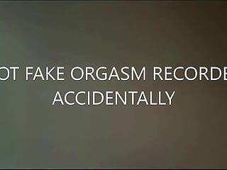 Un orgasme réel enregistré par accident
