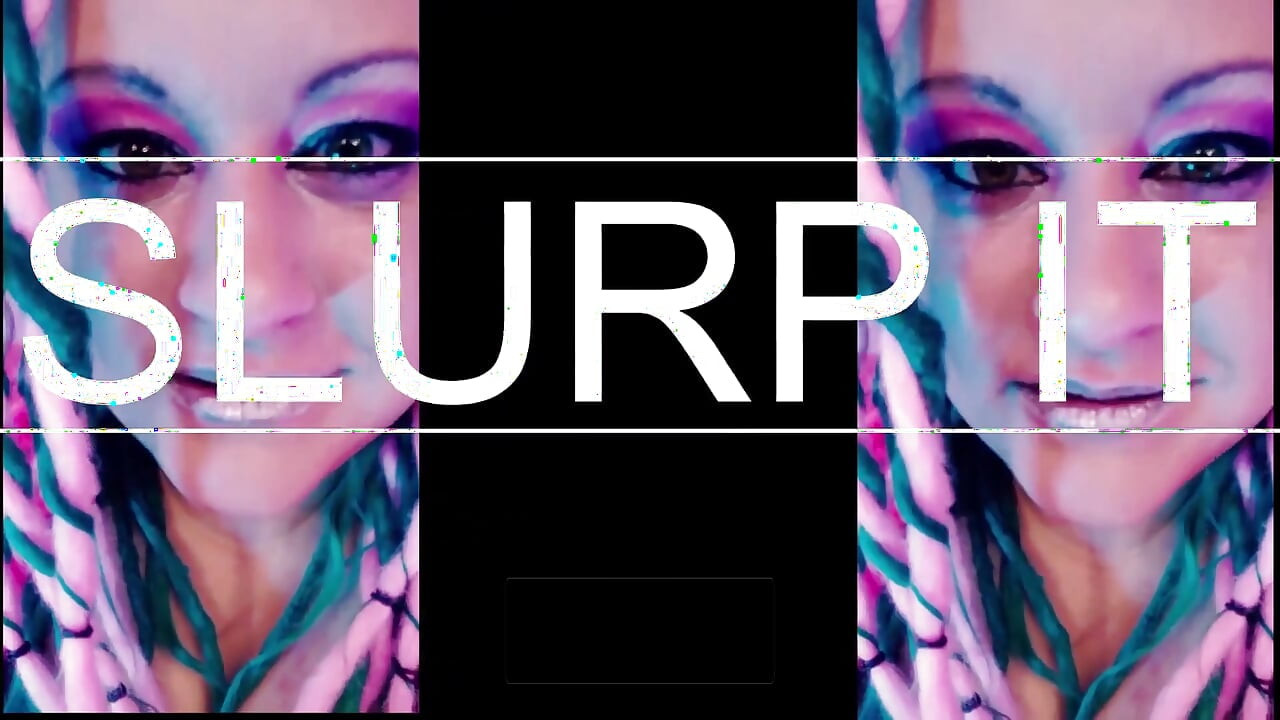 Wank and Slurp with Goddess Lana CEI Looper for Dumb Dumb Heads