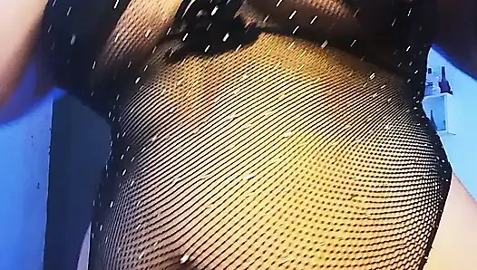 Mollige sexy tanzende brasilianische funk