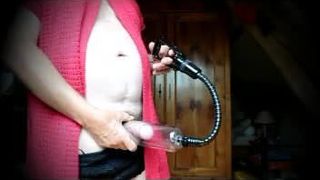 transvestite crossdresser pumping sounding urethral 43