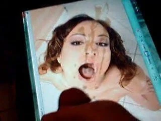 Porno zvezda amber rayne prekrivena spermom