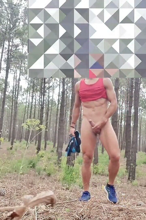 I Love Being Naked in Forests and Touching My Cock - I Almost Got Caught