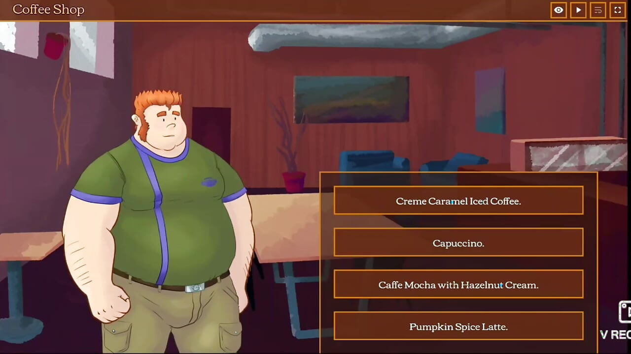 Your favorite lumberjack fucks chubby young man in the cabin.