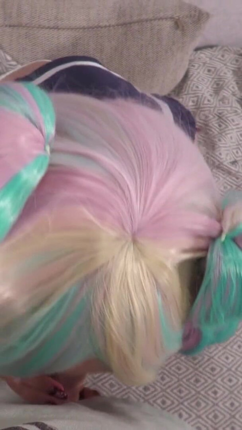 Stepdaughter is used by stepdad in cosplay outfit | Clip 1