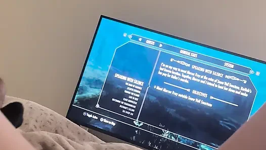 I got too Horny while playing my game and I had to stop and masturbate!