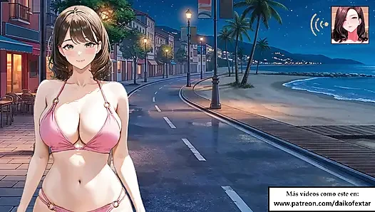 Spanish Hentai JOI. Women watch as YOU peel it in the street (fantasy). Very immersive role.