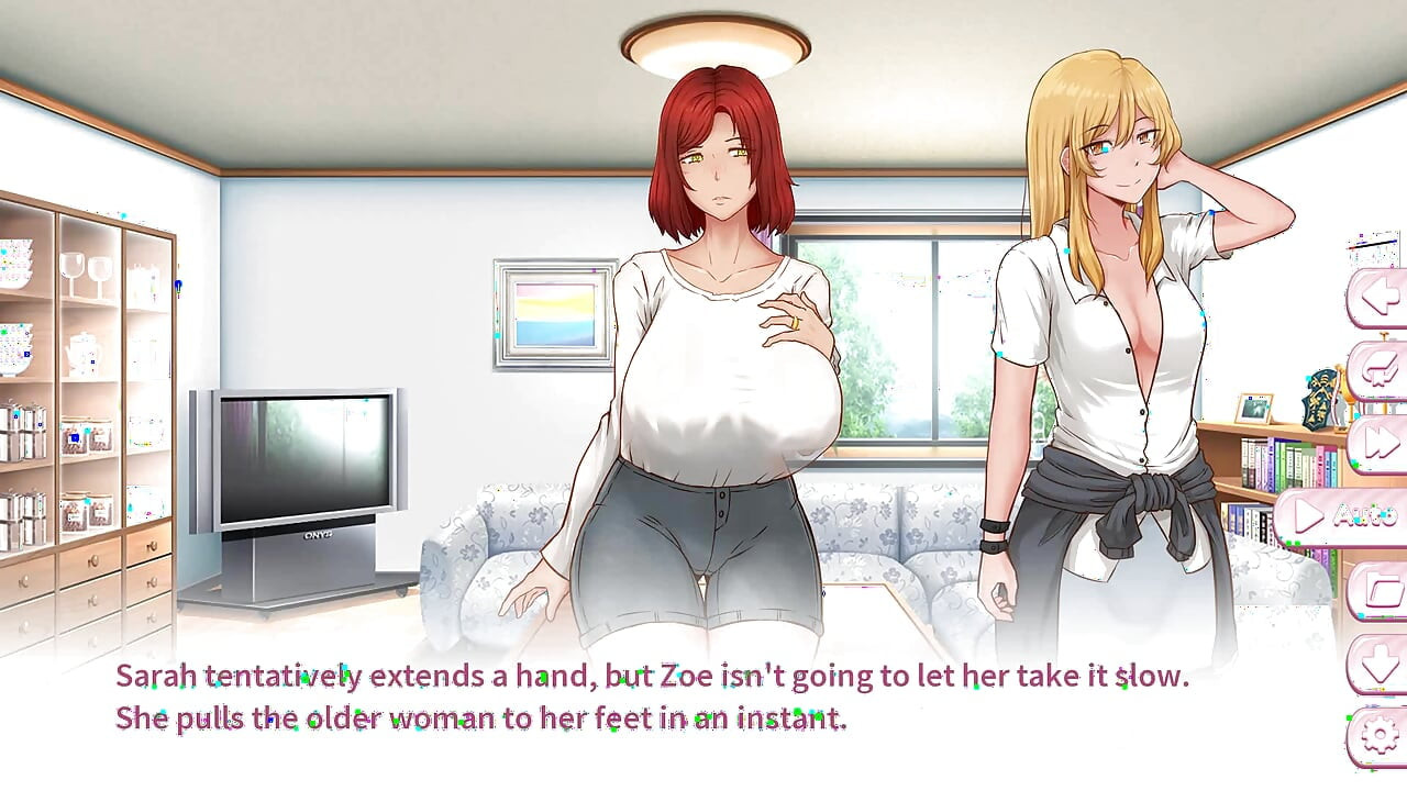 Building Our Futature: Futa And Her Friend MILF With Big Boobs Are Dancing Topless Part 2