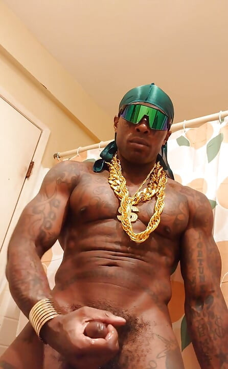 Big Black Hairy Cock Worship Hallelujah Johnson (Deja Vu) Tall Dark Chocolate Muscles Tattoos Hairy BBC Hallelujah Johnson Mastu