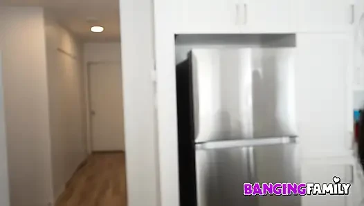 Banging Family - A Black StepDaughter Nailed by StepDad