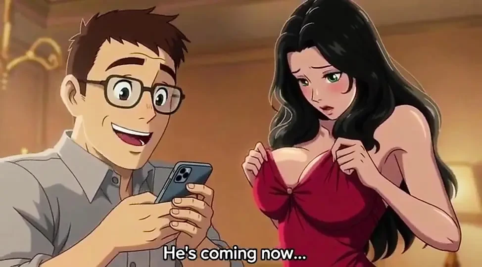 丈夫与陌生人分享他的妻子