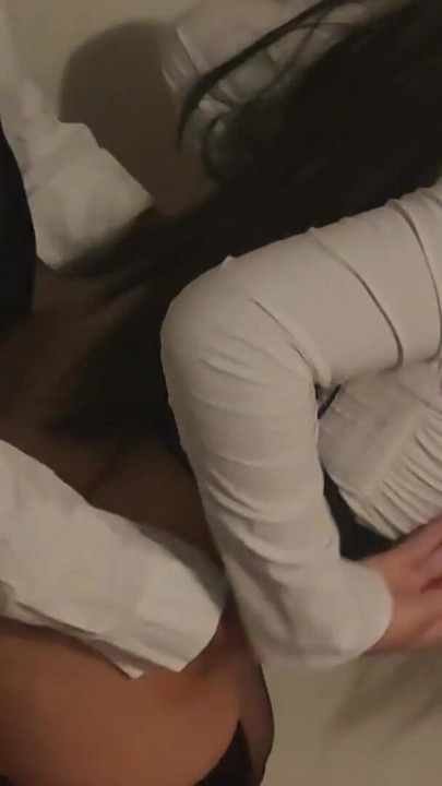 Whore secretary waits for everyone to leave the office to fuck | Clip 1