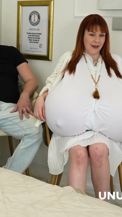 世界最大級の巨乳を持つ女性（珍しい人々）｜クリップ1