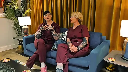 The Alternative Therapy Clinic Series Vibrator, Dildo & Cane Combo for a Cock Greedy Girl