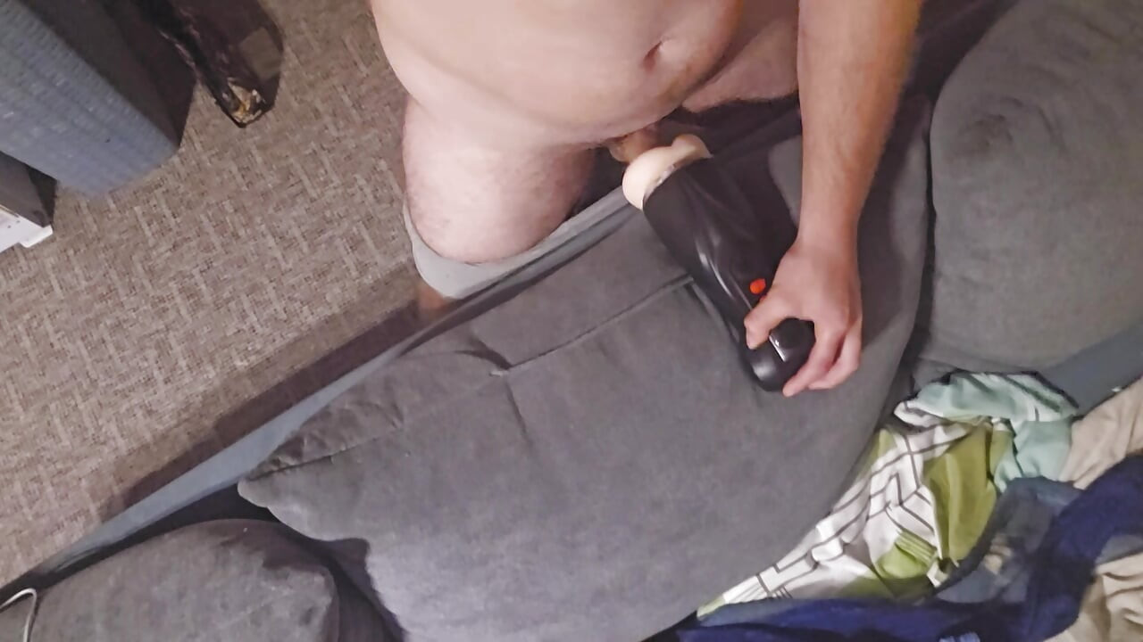 19 years old meat fucking a toy