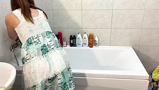 Hidup bareng pacarku yang super semok: sehari penuh dengan kentut 4k