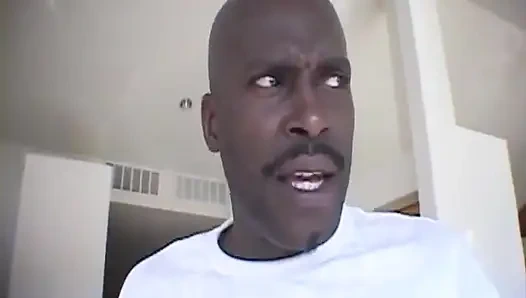 Ebony Rides and Sucks Big Black Cocks