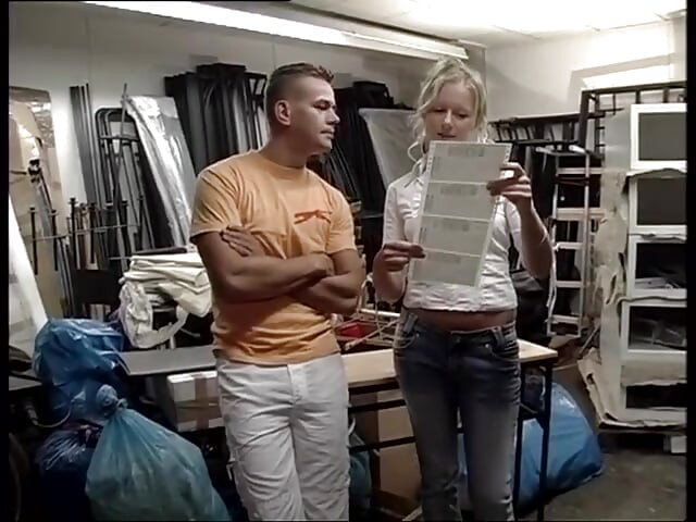 Sex at Work with a Cute Teenager