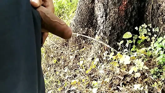 Indian Boy Playing with Cock, Pissing