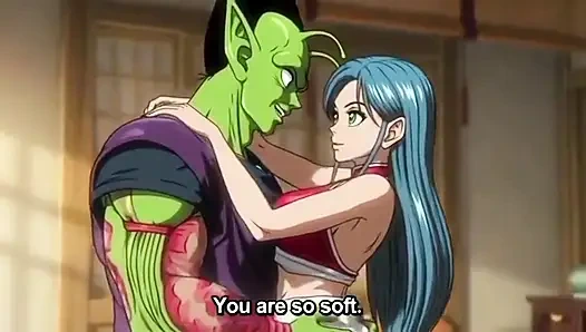 Beautiful milf fucked hard by a monster 3D animation