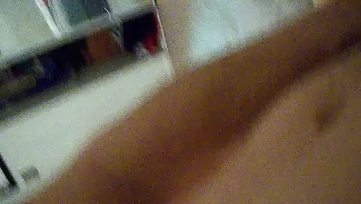 Warming up my asshole with a vibrator to get ready for the biggest cock I've ever taken in my life!