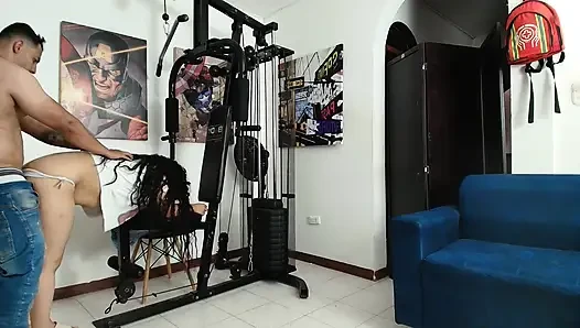 He sucks it very well and I cum in his hands