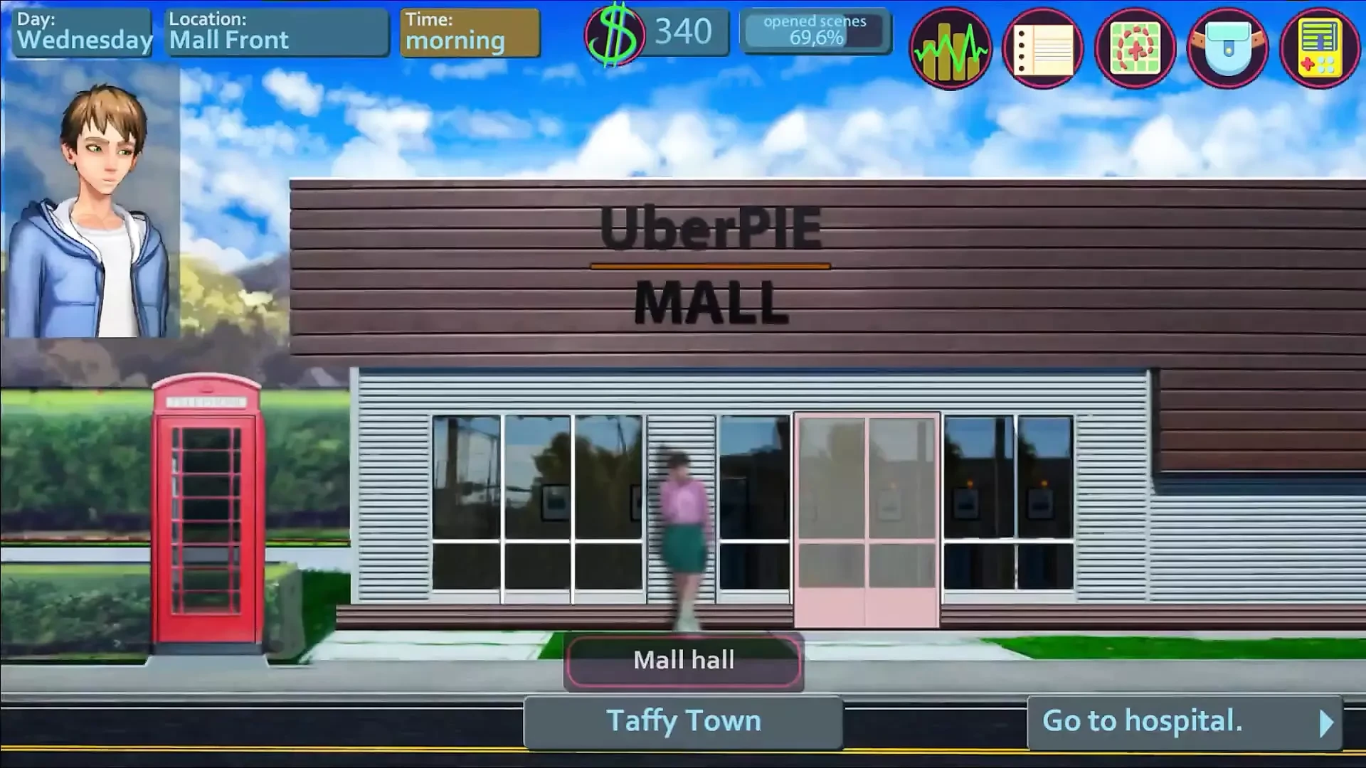 Taffy Tales V0.68.2a Část 60 a Nadržená holka v koupelně šukání od Loveskysan69