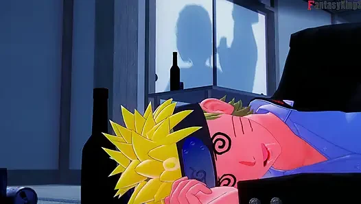 Hinata betrügt Naruto an seinem hochzeitstag - Hinata Hinata NTR: Sinobis Affäre - kompletter 2-hr-film auf patreon: Fantasyking3