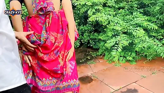 Video seks pacarku yang cantik pertama kali di hutan! Wajib nonton!