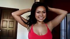 Gia Lee Shows off Her Perfect Body Before Going Loose on Your Dick