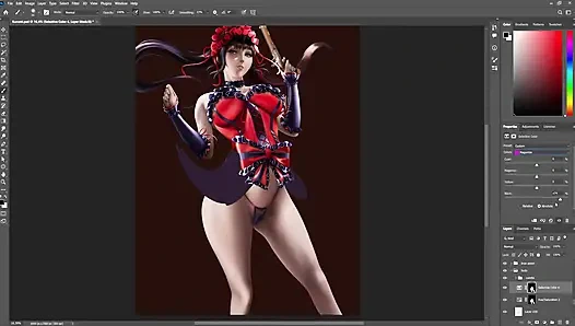 Kurumi timelapse sfw date a live