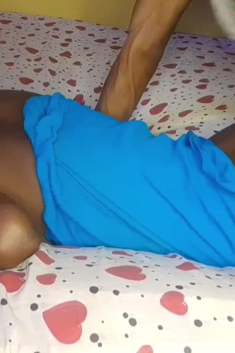 Ebony Teen Sucks Dick and Gets Fucked