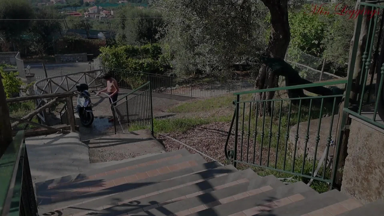 The Stepaunt's Unexpected and Perverse Desire to Seduce and Provoke the Virgin Stepnephew on the Terrace
