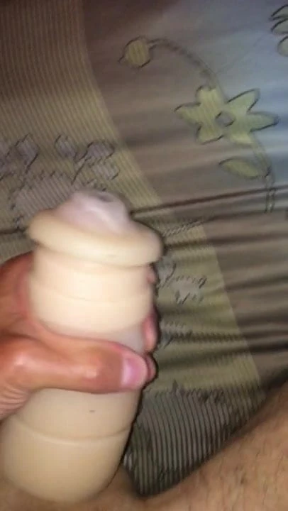 I masturbate with my hand with a toy