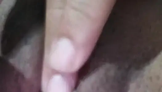 brunette masturbating at home