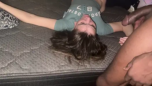 Jennyx taking her time enjoying Daddy Upside Down