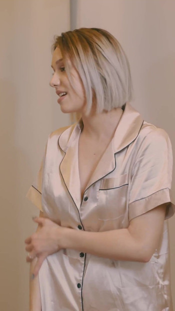 Key moment from "Top business investor finds handmaiden laying in his bed wakes her up to have sex"