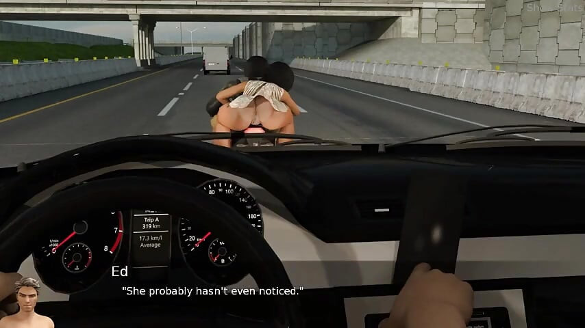 Project Hotwife - Gameplay - Roleplay - Asawa na Nagpapakita Habang Nagmamaneho sa Bisikleta