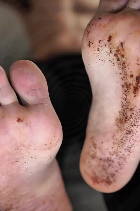 human feet sponge eğitimi