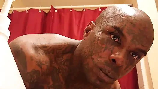 Big Black Hairy Cock Worship Hallelujah Johnson ( Mr Good Bar) Tall Dark Chocolate Muscles Tattoos Hairy BBC Hallelujah Johnson