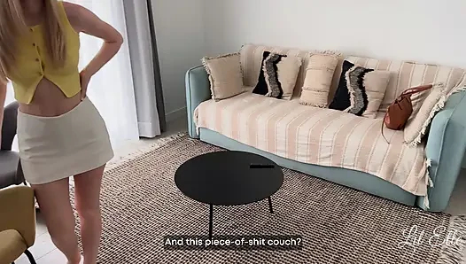STEPSON Had Just PUMPED HIS LOAD DEEP Into STEPMOM's CUNT - Security Knocked at the Worst Moment