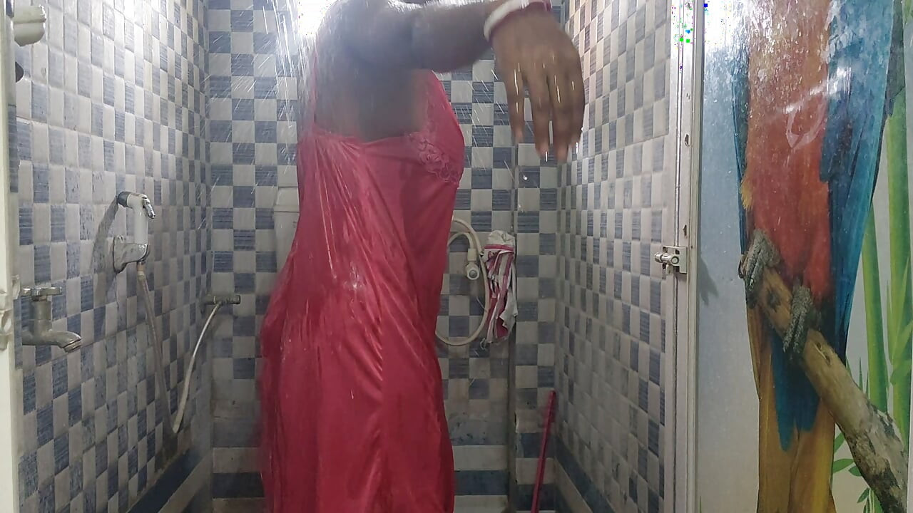 Fucking my wife in bathroom